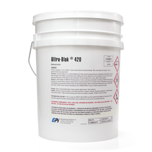 Ultra-Blak 420 – Dung dịch nhuộm đen đồng, đồng thau, đồng đỏ và đồng trắng